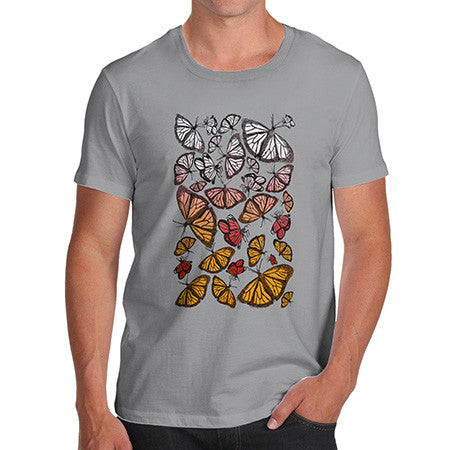 Men's Group Of Butterflies T-Shirt