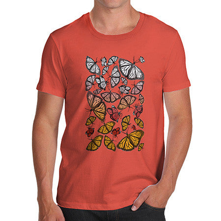 Men's Group Of Butterflies T-Shirt