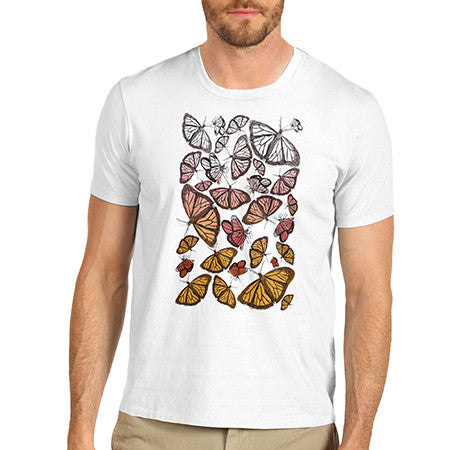 Men's Group Of Butterflies T-Shirt