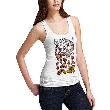 Women's Group Of Butterflies Tank Top