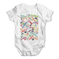 Candy Doodles Baby Grow Bodysuit