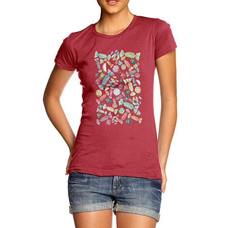 Women's Candy Doodles T-Shirt