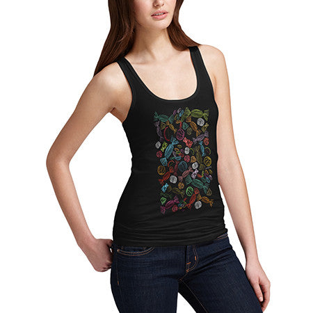 Women's Candy Doodles Tank Top