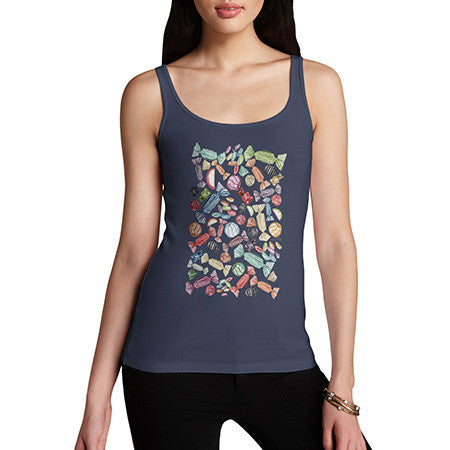 Women's Candy Doodles Tank Top