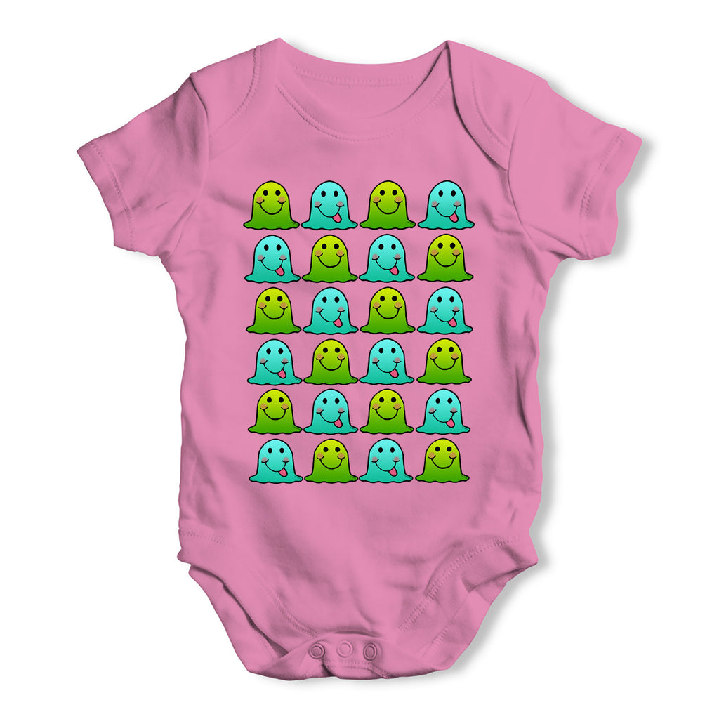 Silly & Happy Blob Monster Baby Grow Bodysuit