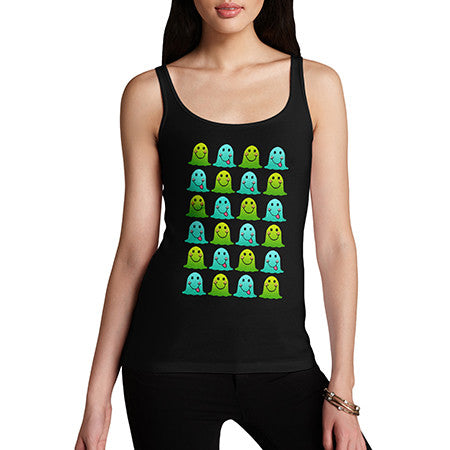 Women's Emoji Emotions Icons Tank Top