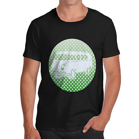 Men's Green Hiipie Van T-Shirt