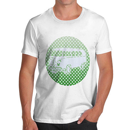 Men's Green Hiipie Van T-Shirt