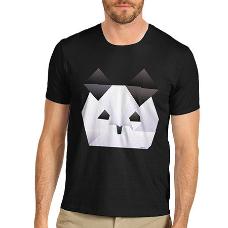 Men's Origami Panda Face T-Shirt