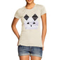 Women's Origami Panda Face T-Shirt