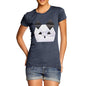 Women's Origami Panda Face T-Shirt