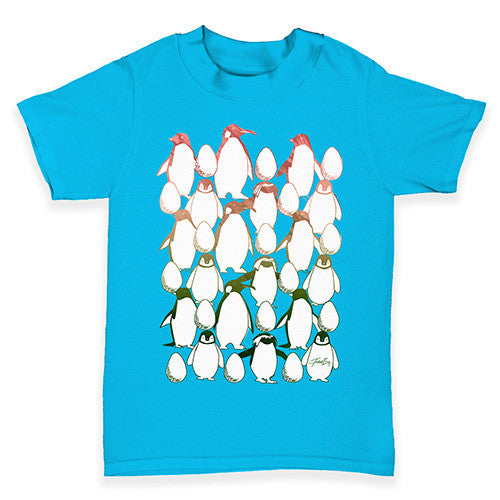 Penguin Christmas Party Baby Toddler T-Shirt