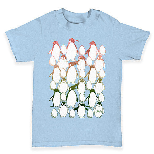 Penguin Christmas Party Baby Toddler T-Shirt