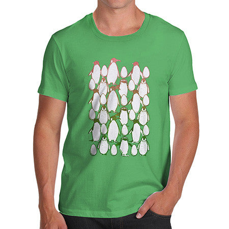 Men's Penguin Christmas Party T-Shirt