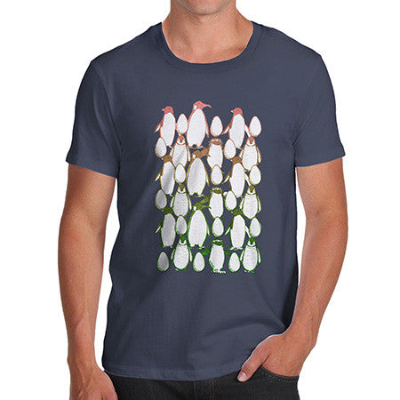 Men's Penguin Christmas Party T-Shirt