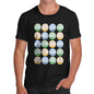 Men's Multi-coloured Dots Hippie Van T-Shirt