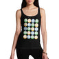 Women Multi-coloured Dots Hippie Van Tank Top