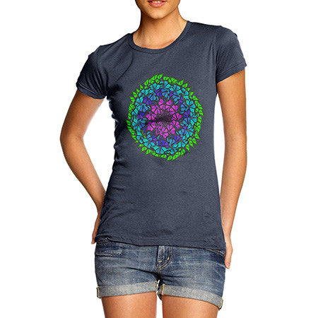 Women's Butterflies Ring T-Shirt