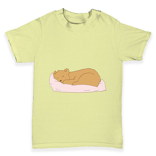 Silly Bear Sleeping Baby Toddler T-Shirt