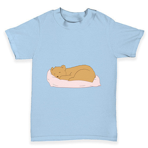 Silly Bear Sleeping Baby Toddler T-Shirt