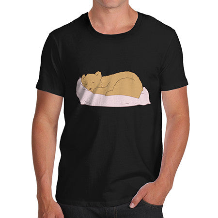 Men's Silly Bear Sleeping T-Shirt