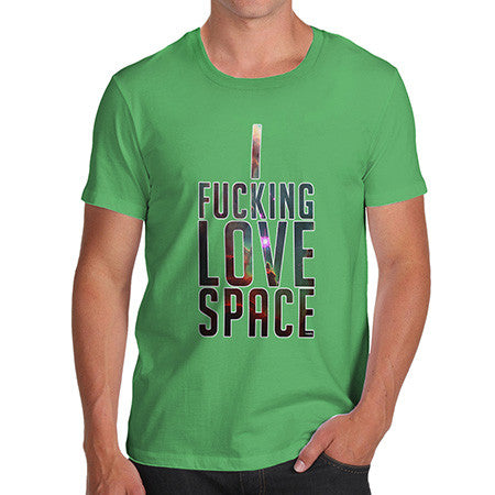 Mens I Love Space T-Shirt