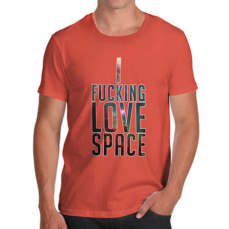Mens I Love Space T-Shirt