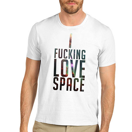 Mens I Love Space T-Shirt