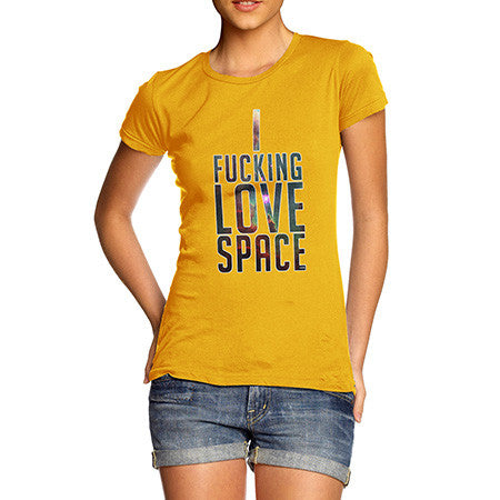 Women's I Love Space T-Shirt