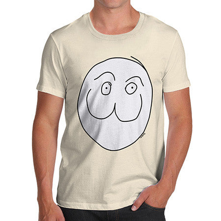 Men's Meme Cat Face T-Shirt