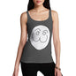 Women's Meme Cat Face Tank Top