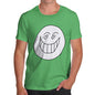 Men's Grin Face Meme T-Shirt