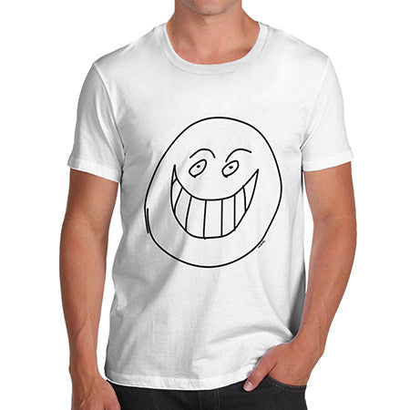 Men's Grin Face Meme T-Shirt