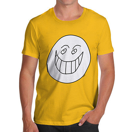 Men's Grin Face Meme T-Shirt