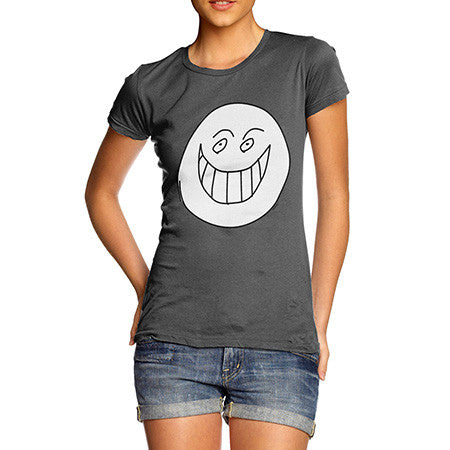 Women's Grin Face Meme T-Shirt