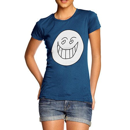 Women's Grin Face Meme T-Shirt