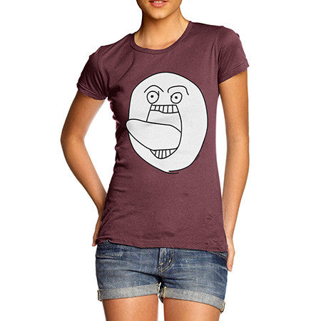 Women's Stick Out Tongue meme T-Shirt