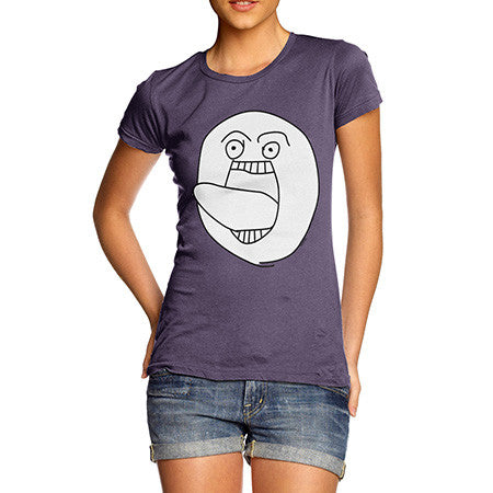 Women's Stick Out Tongue meme T-Shirt