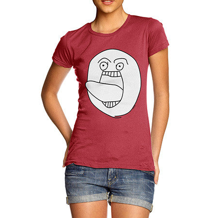 Women's Stick Out Tongue meme T-Shirt