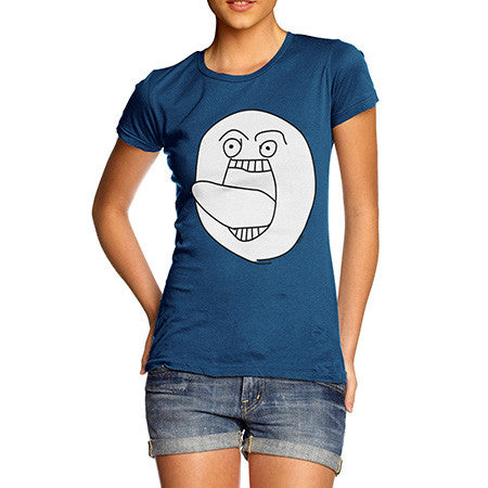 Women's Stick Out Tongue meme T-Shirt