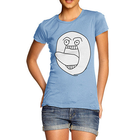 Women's Stick Out Tongue meme T-Shirt