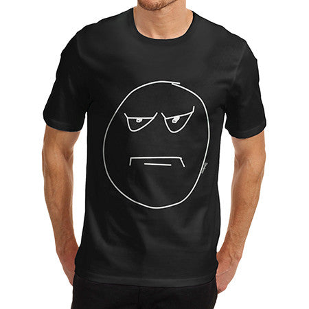 Men's Grumpy Face Meme T-Shirt