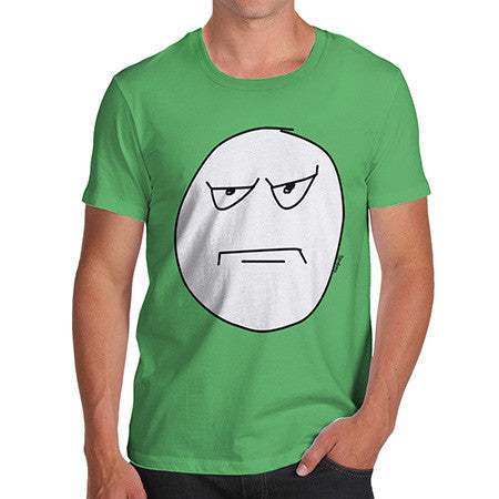 Men's Grumpy Face Meme T-Shirt