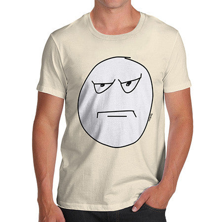 Men's Grumpy Face Meme T-Shirt