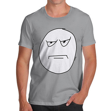 Men's Grumpy Face Meme T-Shirt