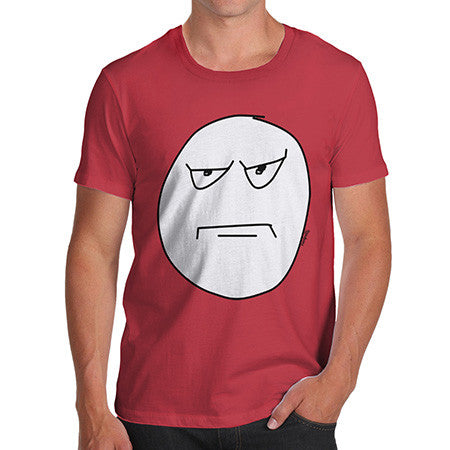 Men's Grumpy Face Meme T-Shirt