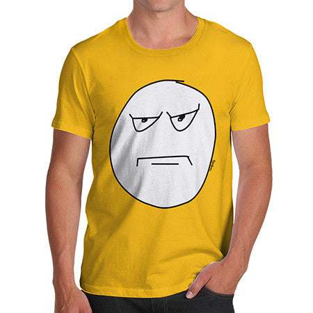 Men's Grumpy Face Meme T-Shirt