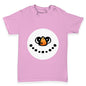 Snowman Face Baby Toddler T-Shirt