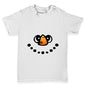 Snowman Face Baby Toddler T-Shirt