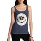 Women's Snowman Face Tank Top